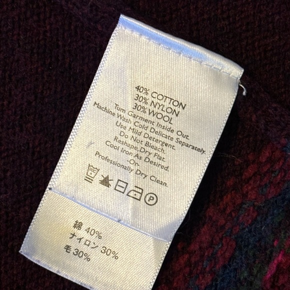 Eddie Bauer Wool blend cardigan -M - Picture 6 of 7